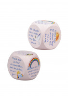 Kinder Gebetswürfel "Rosa" Kinder Gebetswürfel "Rosa"