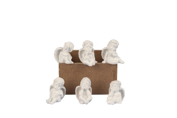 Nachfüllpack Engel lose sortiert 3,5 cmVE = 24 Stück