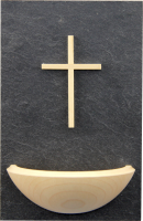 Weihkessel Schiefer, Ahornbecken Weihkessel Schiefer, Ahornbecken