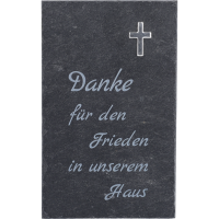 Schiefertafel Haussegen Schiefertafel Haussegen