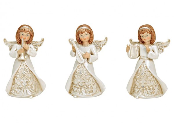 Porzellanengel, VE=3 ca. 15cm