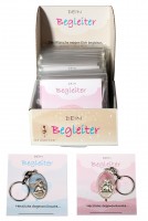 Schlüsselanhänger m. Kärtchen RosaVE = 6 Stück Schlüsselanhänger m. Kärtchen RosaVE = 6 Stück