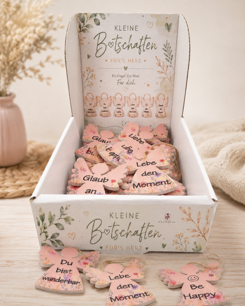 Display "Kleine Botschaften" VE = 15 StkAnhänger sortiert