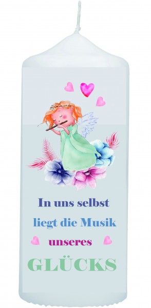 Kerze Engel 150 x 60 mmIn uns selbst liegt die Musik