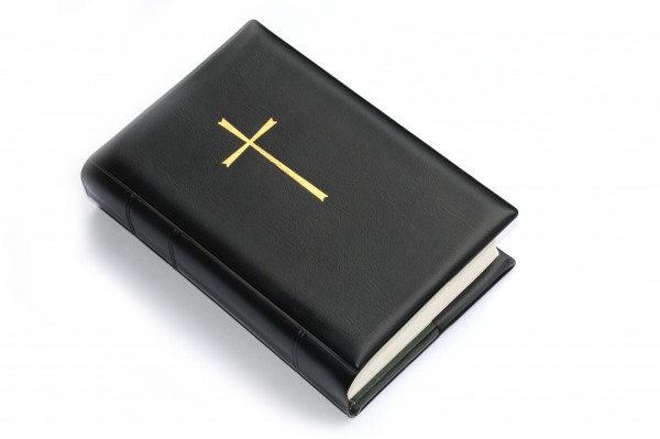 Gebetbucheinband, Kunststoff schwarz Kr. VE = 10 Stk.