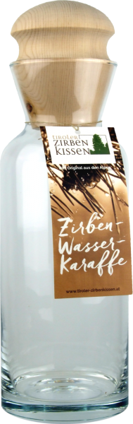 Zirben-Wasser-Karaffe 1L