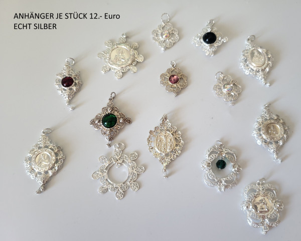 Anhänger in echt silber je 1 Stück"Wunschartikel bei uns melden"