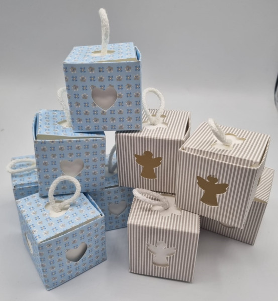 Verpackung Geschenkverpackung ca. 5 cm2-fach sortiert VE=30 Stück