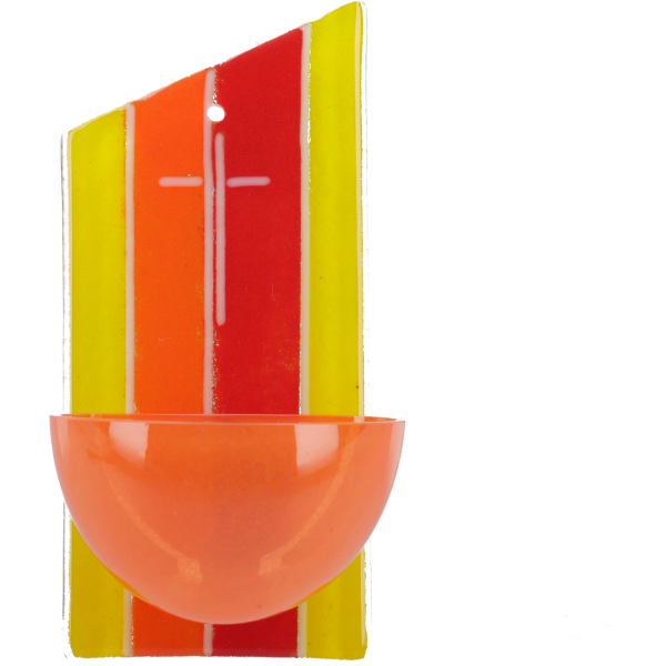 Glas-Weihkessel Glas "Mission"
