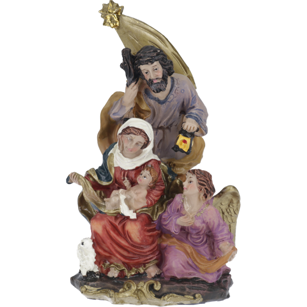Hl. Familie mit Kometca. 10 cmVE = 2 Stück