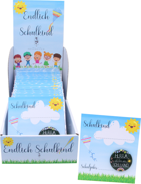 Display Magnet "Schulkind" VE=24, m. Geschenkkärtchen