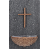 Weihkessel Schiefer/Nussbaum KreuzNußbaum Kreuz Weihkessel Schiefer/Nussbaum KreuzNußbaum Kreuz