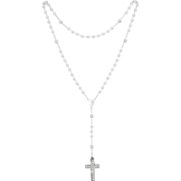 Rosenkranz Alpacca, gekettelt gelötet Rosenkranz Alpacca, gekettelt gelötet