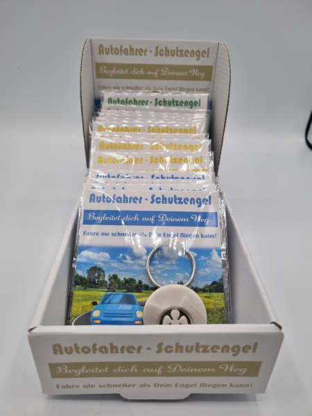 Display "Autofahrer-Engel"16 Stück   4-fach sortiert