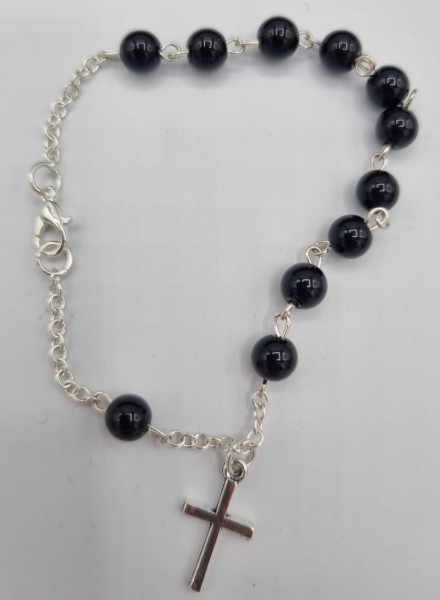 Rosenkranz-Armband Onyx