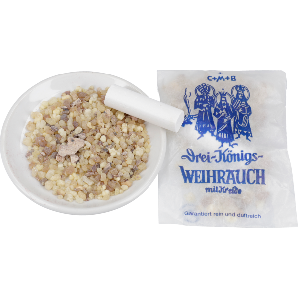 Weihrauch mit Kreide