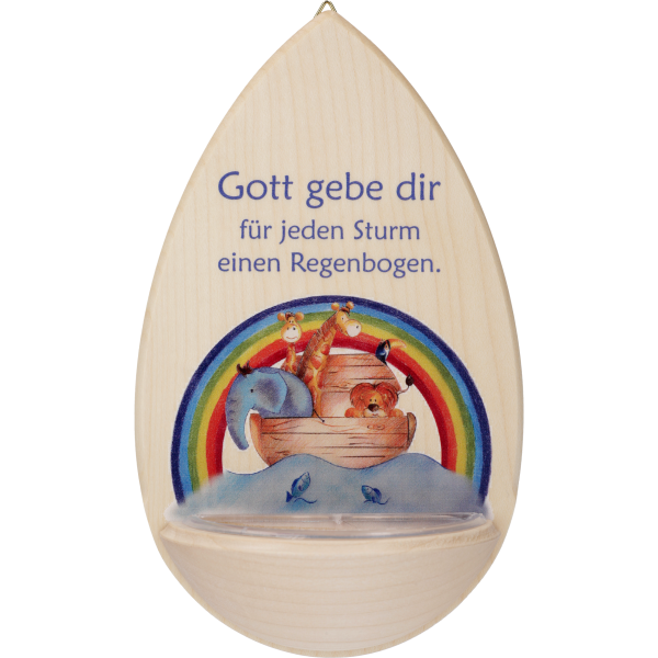 Kinderweihkessel  "Gott gebe Dir ..."Ahorn, natur