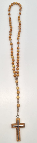 Rosenkranz gek. finnische Tanne naturm. Kreuz