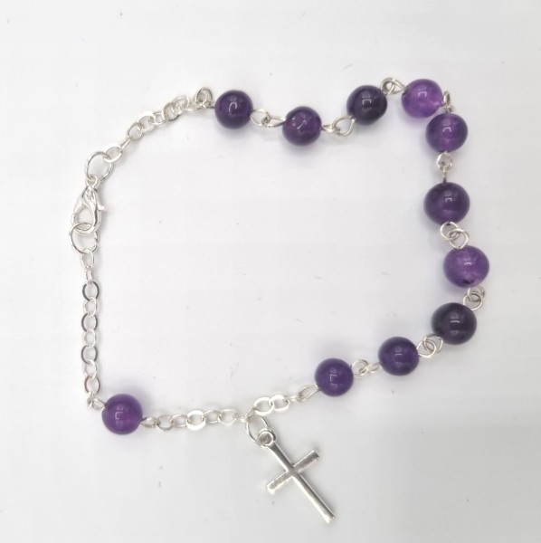 Rosenkranz-Armband Amethyst
