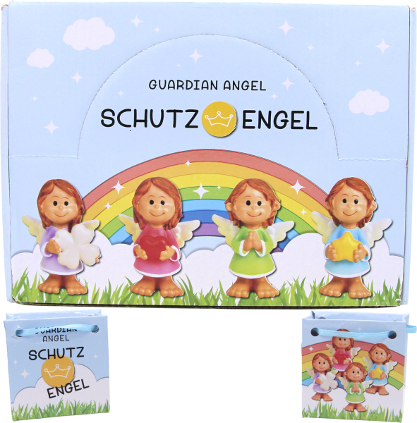 Display "Schutzengel" Engel in Geschenktüte, VE=24