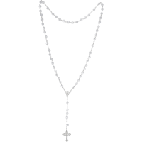 Rosenkranz Alpacca, gelötet gekettelt Rosenkranz Alpacca, gelötet gekettelt