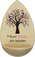 Weihkessel "Engel Rosa"  m. Edelsteinchen Weihkessel "Engel Rosa"  m. Edelsteinchen