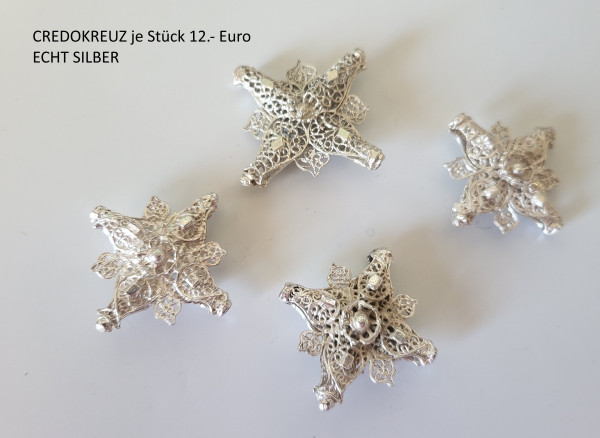 CREDOKREUZ "Echt Silber" je 1 Stück