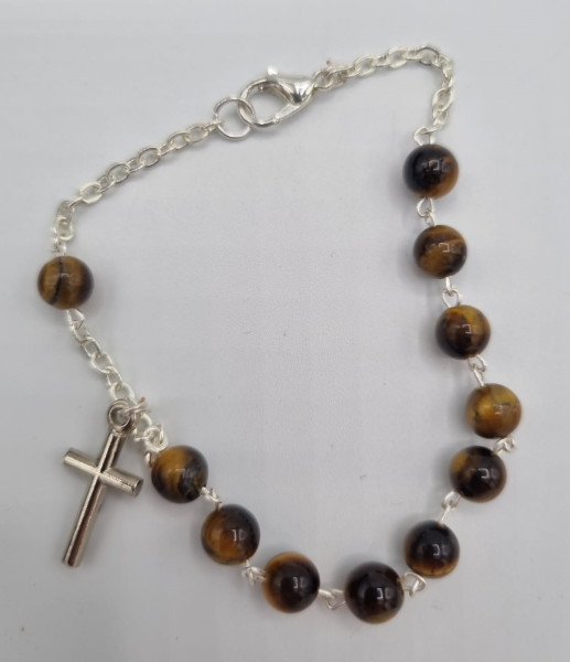 Rosenkranz-Armband Tigerauge